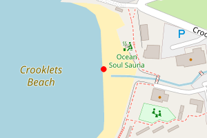 Map showing Crooklets