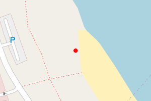 Map showing Saltpans (The) (Amble)
