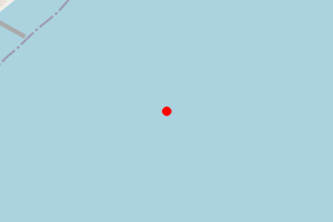 Map showing Selsey East Beach F