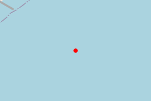 Map showing Selsey East Beach K