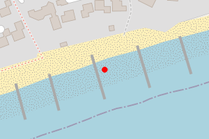 Map showing Aldwick