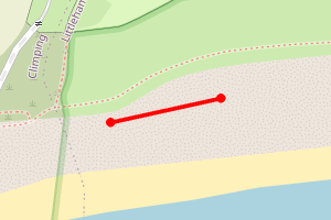 Map showing The Mill, Climping