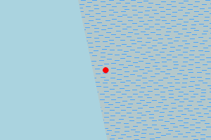 Map showing Bootle